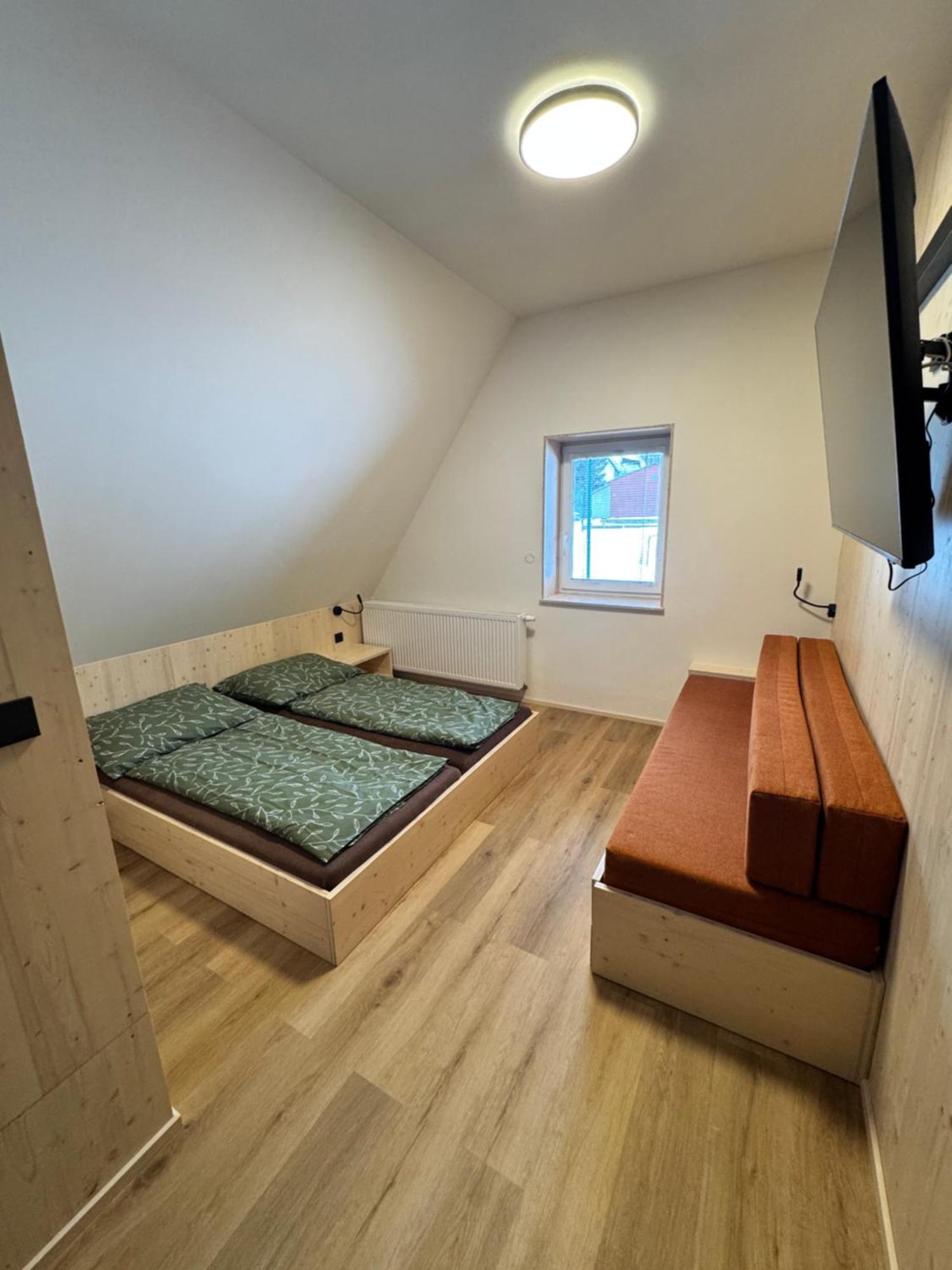 Penzion A Restaurace Pod Sjezdovkou 圣科维斯 外观 照片